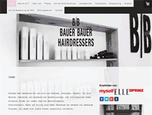 Tablet Screenshot of bauerbauer.de